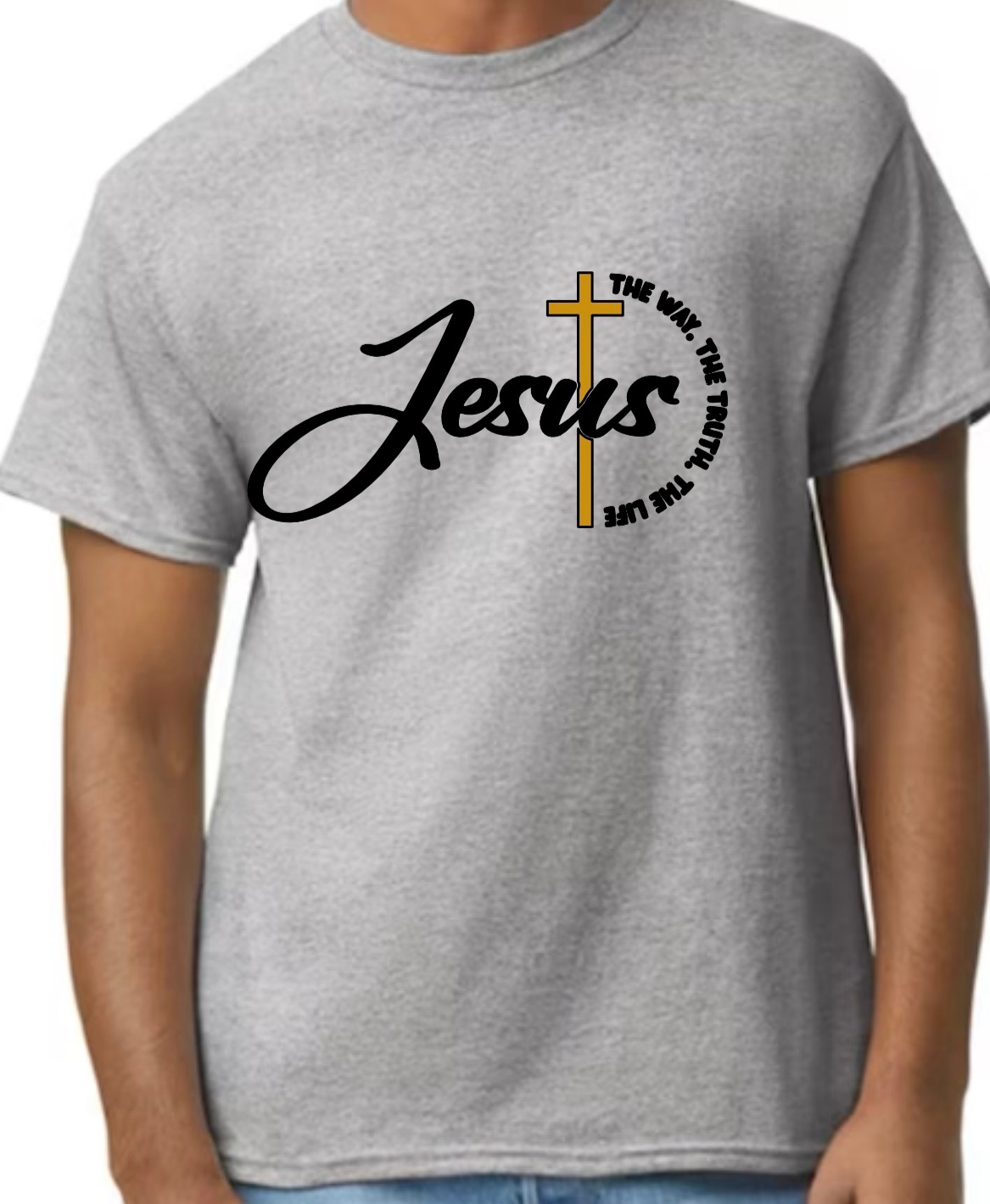 Jesus the way, truth & life t-shirt