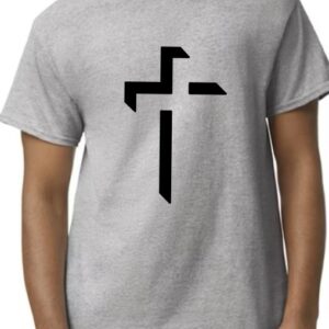 Cross with shadow t-shirt