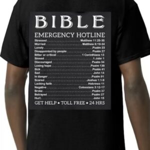 Alternative view of Bible t-shirt