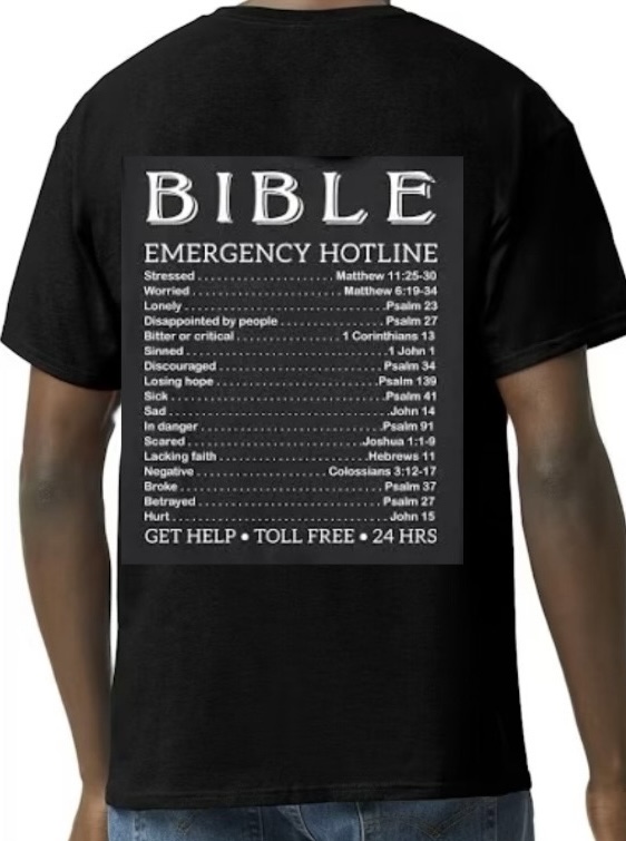 Bible t-shirt - Image 2