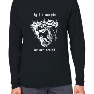 By His Wounds 1 crewneck