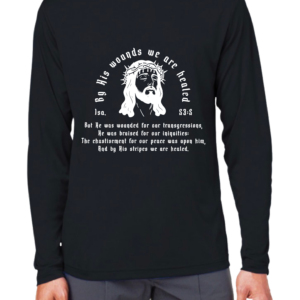 Alternative view of By His Wounds 3 long sleeve