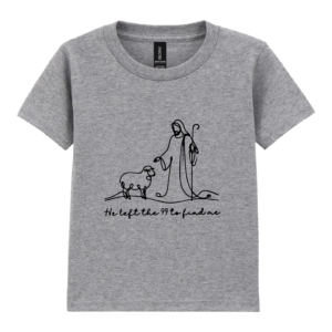 He left the 99 kids t-shirt