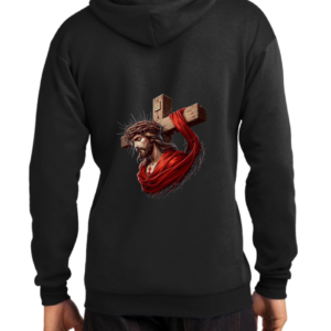 Alternative view of Jesus with red robe Hoodies