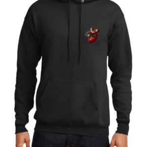 Jesus with red robe Hoodies