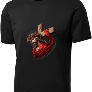 Jesus with red robe t-shirt